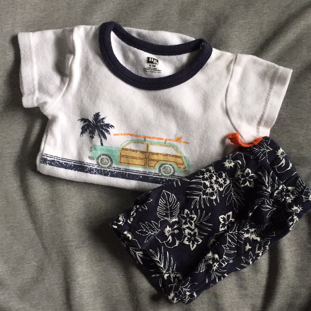Baby Boy's Summer Set